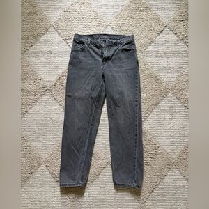 Vintage Levi's faded black wash 550 Jeans